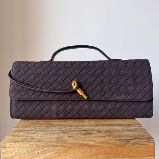 Cartia Clutch - Suede