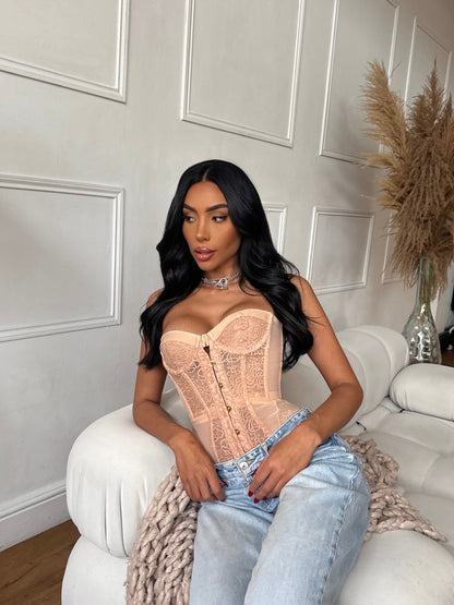 The Vivienne Corset - Nude