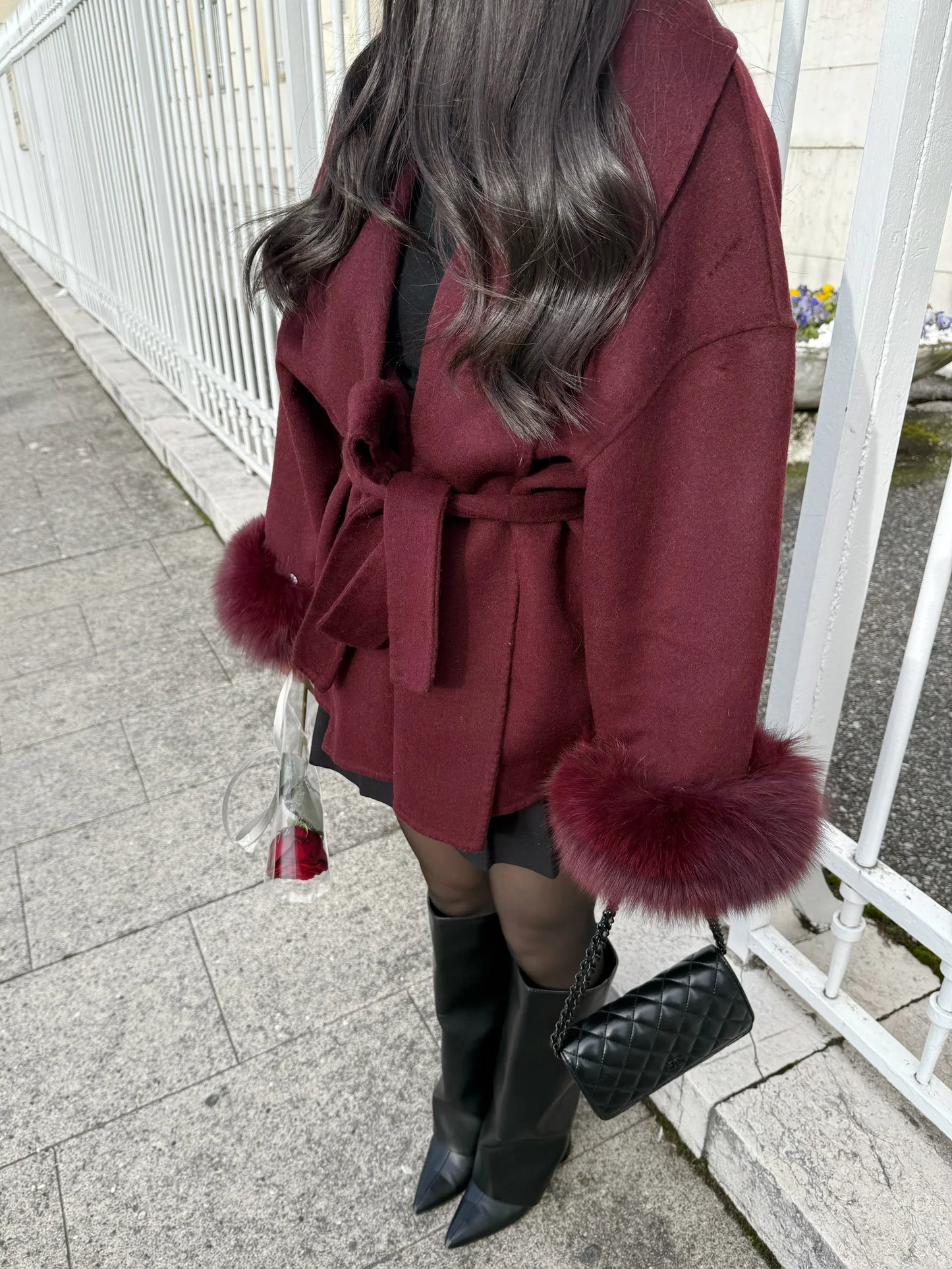 Candice Cashmere Coat