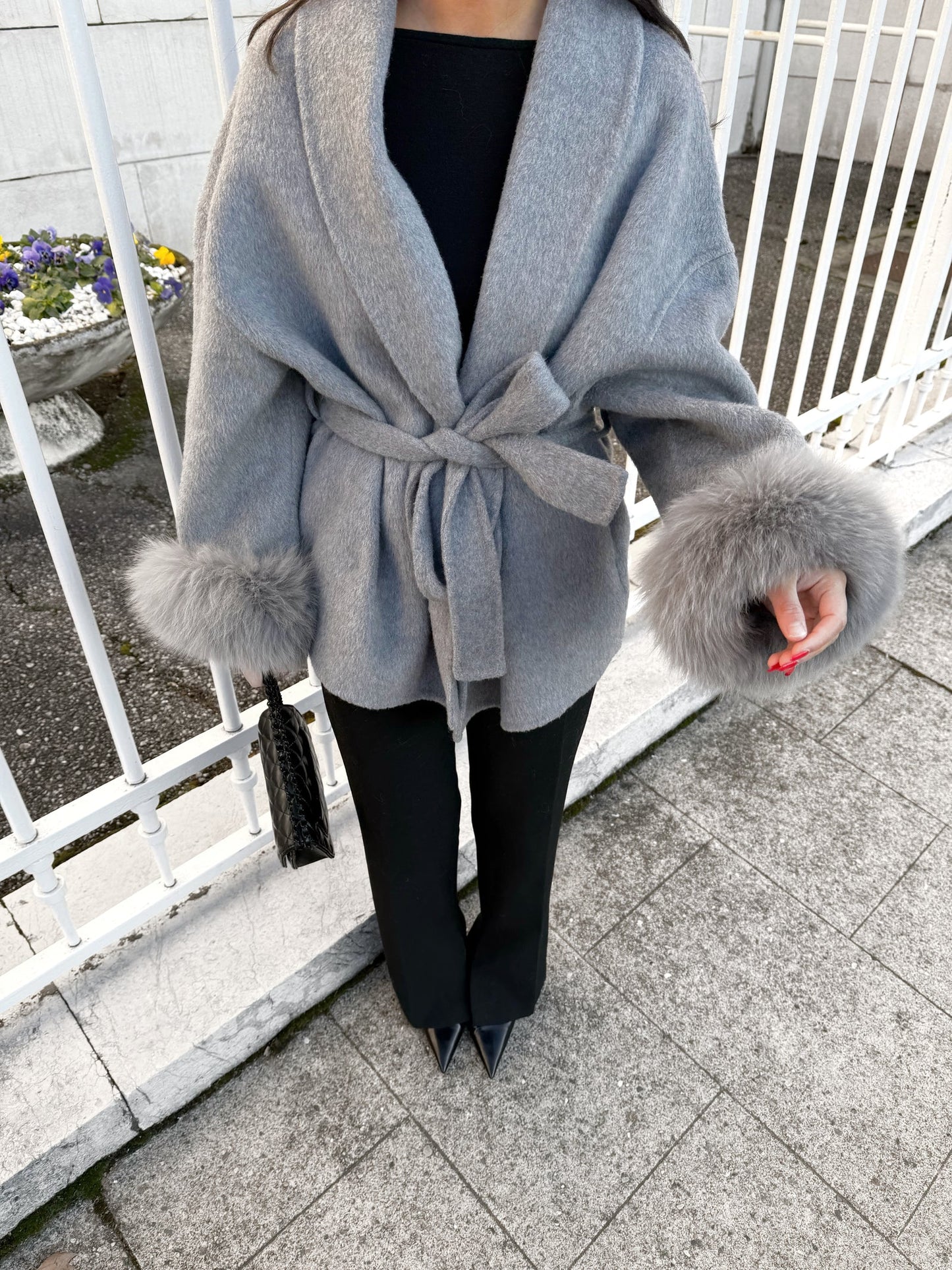 Candice Cashmere Coat