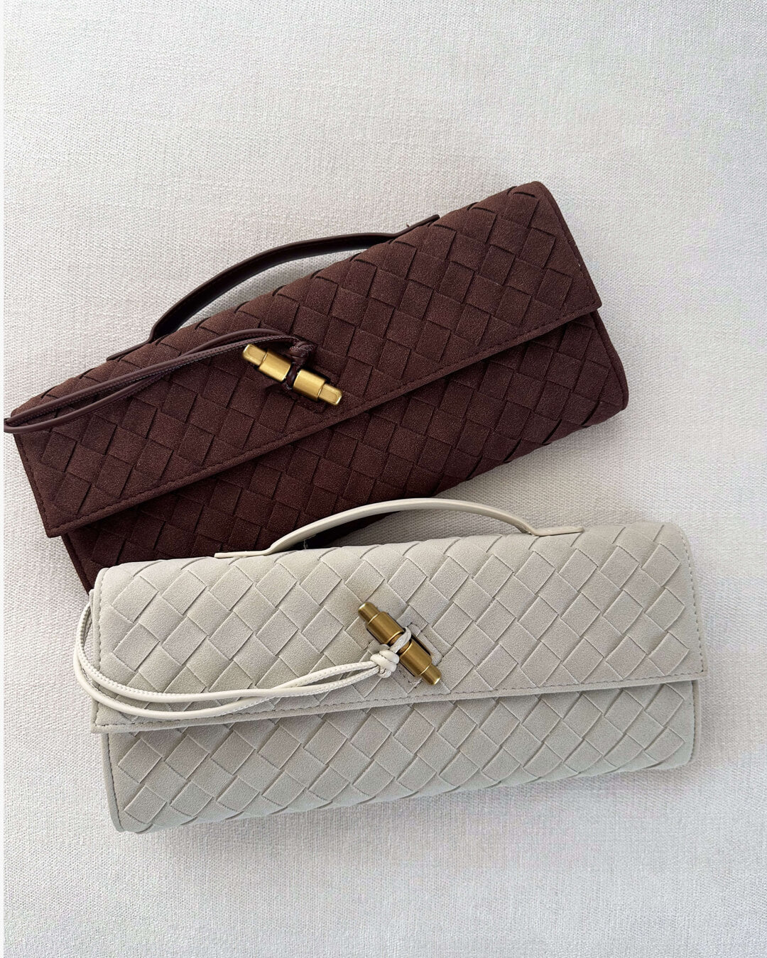 Cartia Clutch - Suede