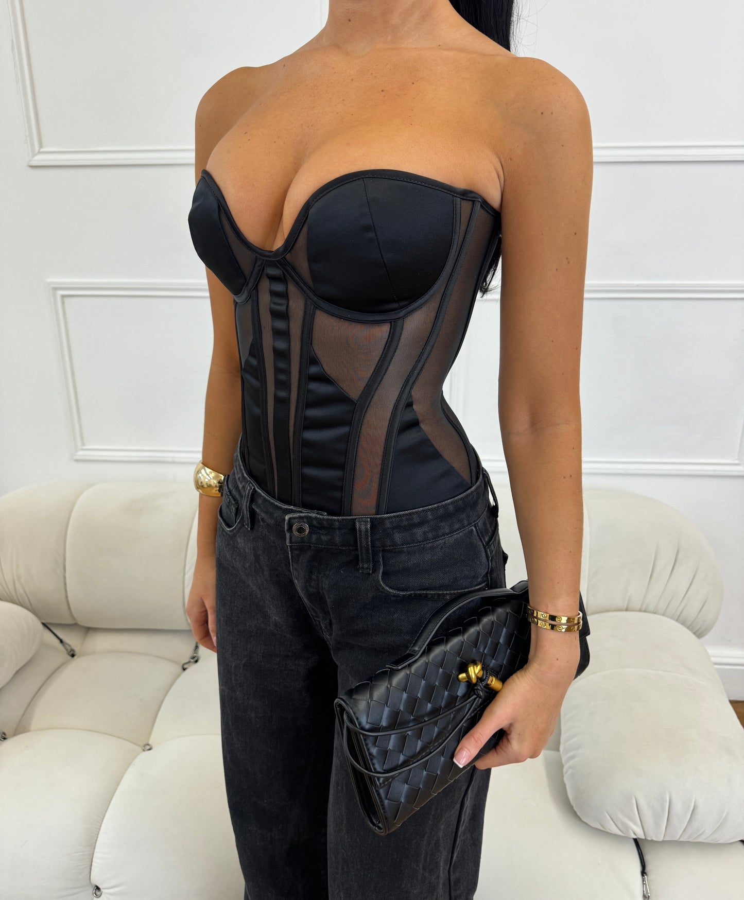 Isabella Corset - Black