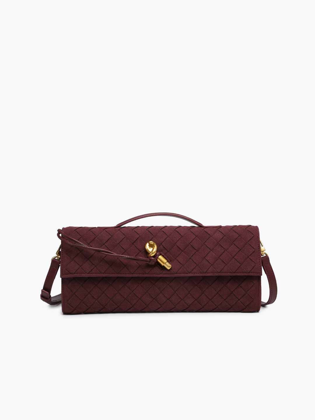 Cartia Clutch - Suede