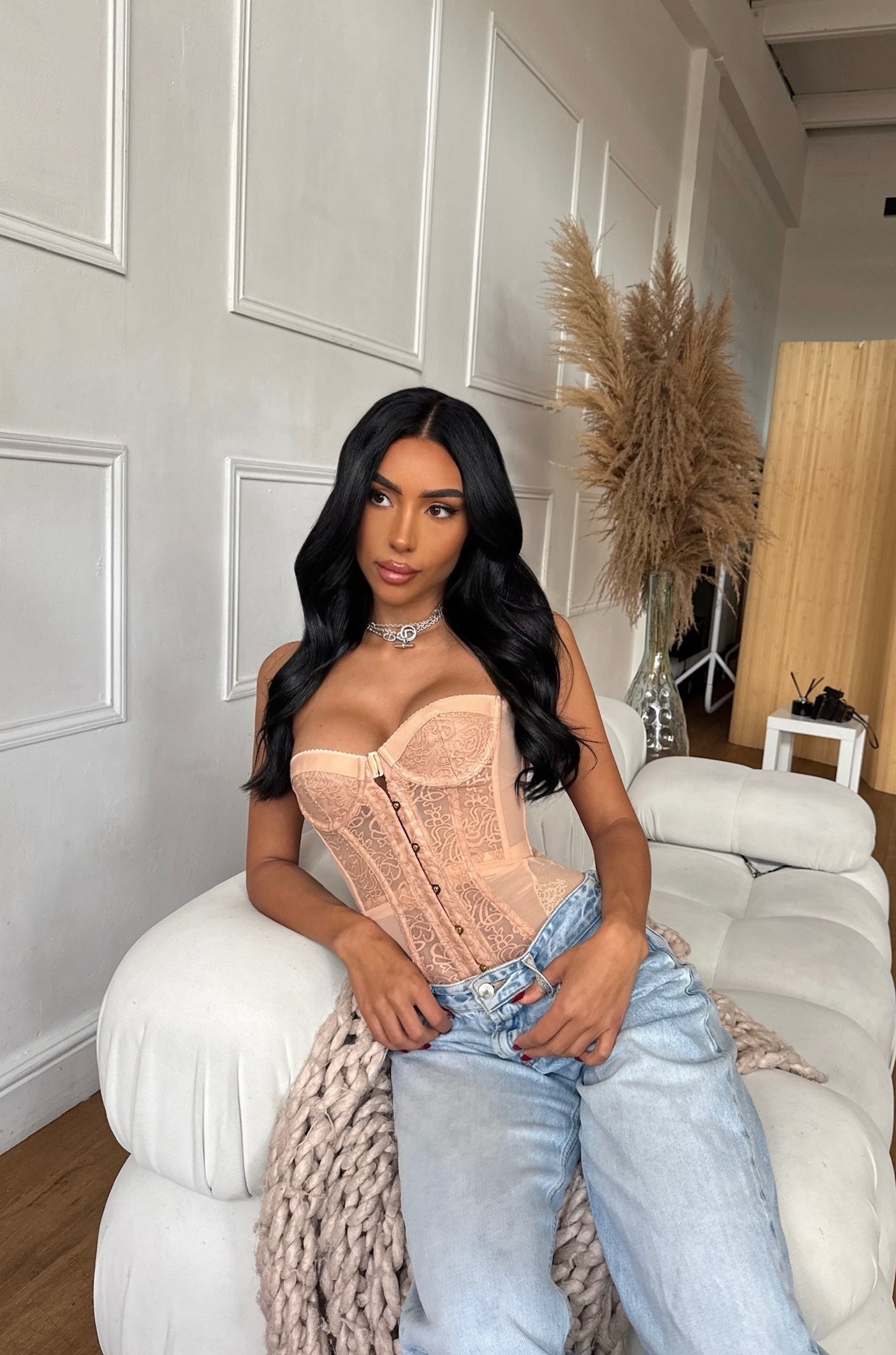 The Vivienne Corset - Nude