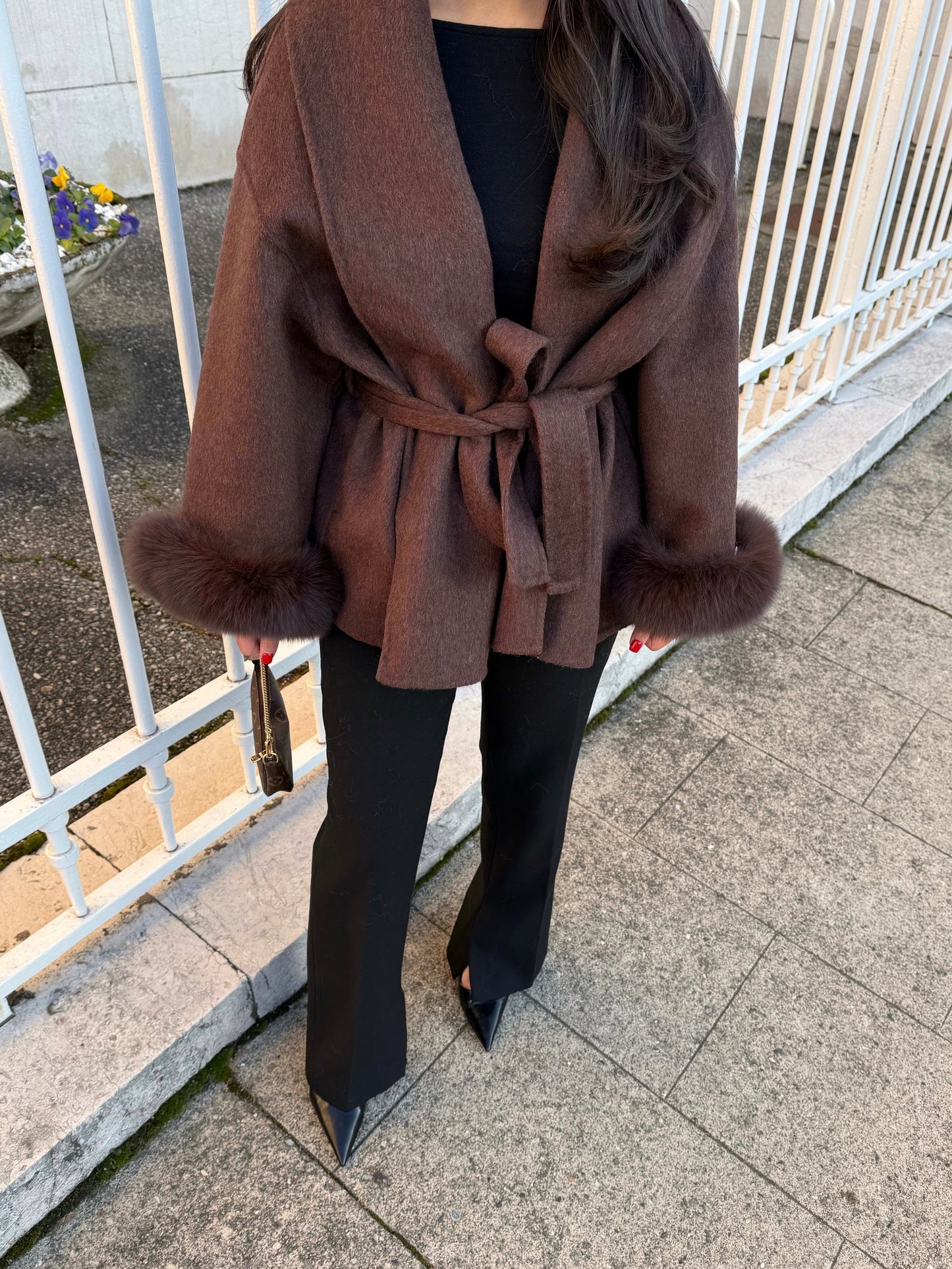 Candice Cashmere Coat