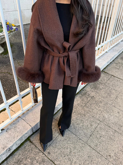 Candice Cashmere Coat