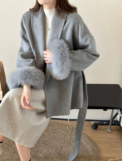 Candice Cashmere Coat